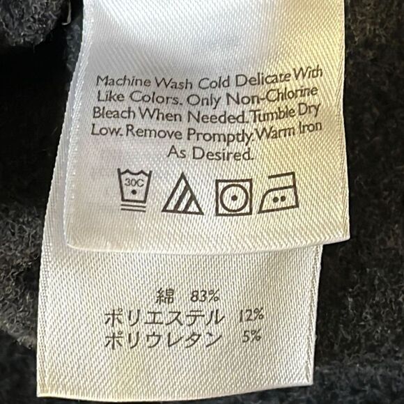 Brand Unknown High Quality 1/4 Zip Pullover Sz. L - Picture 7 of 9